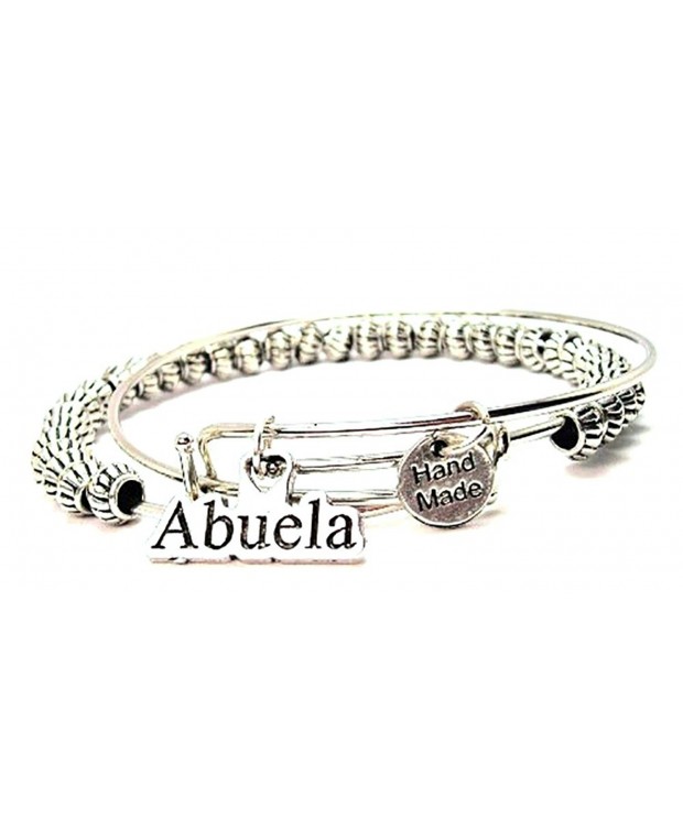 Abuela Beaded Adjustable Bangle Bracelet