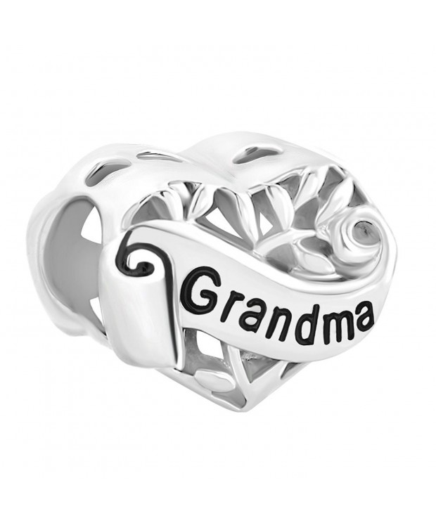 LovelyCharms Family Heart Bracelets Grandma