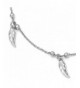 Leslies Sterling Silver Polished Feather