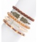 Lux Accessories Crystal Stretch Bracelet