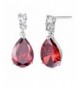 GULICX Silver Zircon Charming Earrings