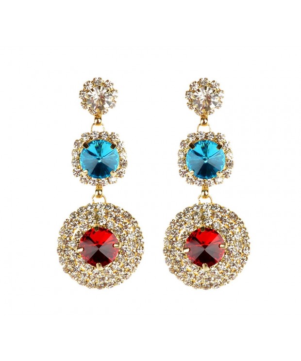 Women Sliver Variety Rhinestone Earrings