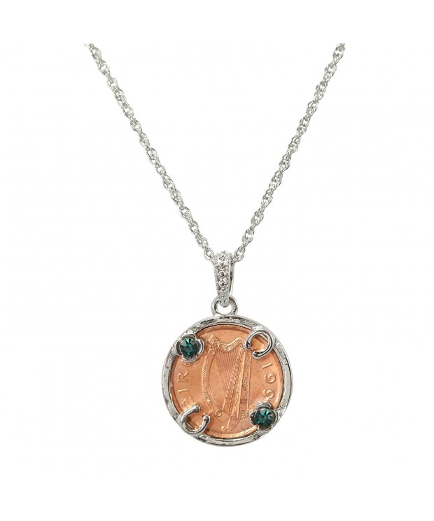 American Coin Treasures Silvertone Pendant