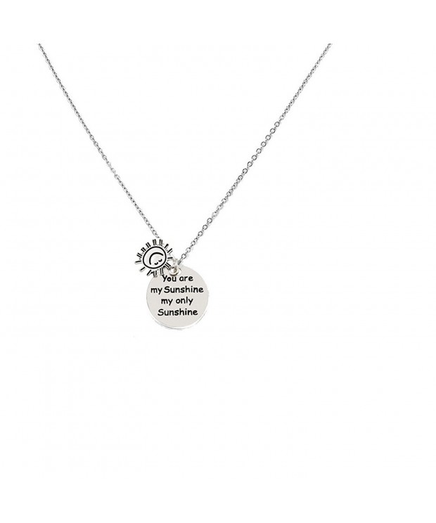 Silver Sunshine Necklace Fashion Jewelry