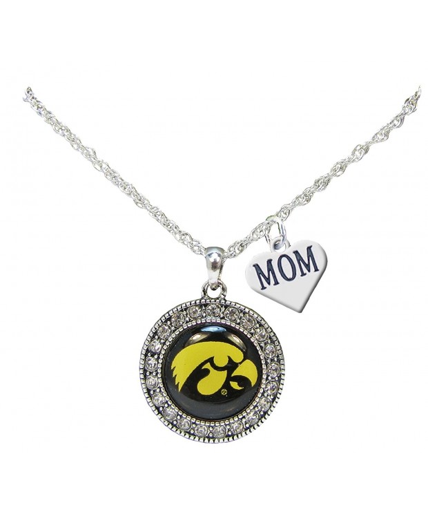 Hawkeyes Silver Crystal Necklace Jewelry