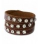 SilberDream leather bracelet Zirkonia LAP228B