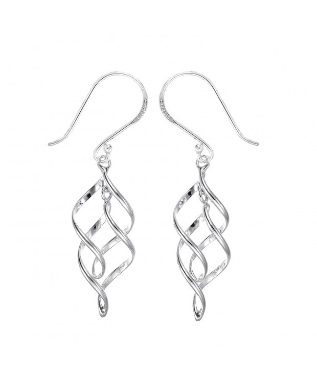 Boma Sterling Silver Spiral Earrings