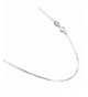 Italian Sterling Silver Necklace Inches