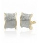 JanKuo Jewelry Hammered Texture Earrings