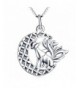 Angel caller Sterling Pendant Necklace