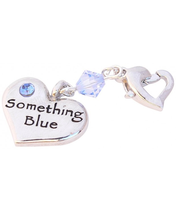 Something Blue Heart Garter Charm