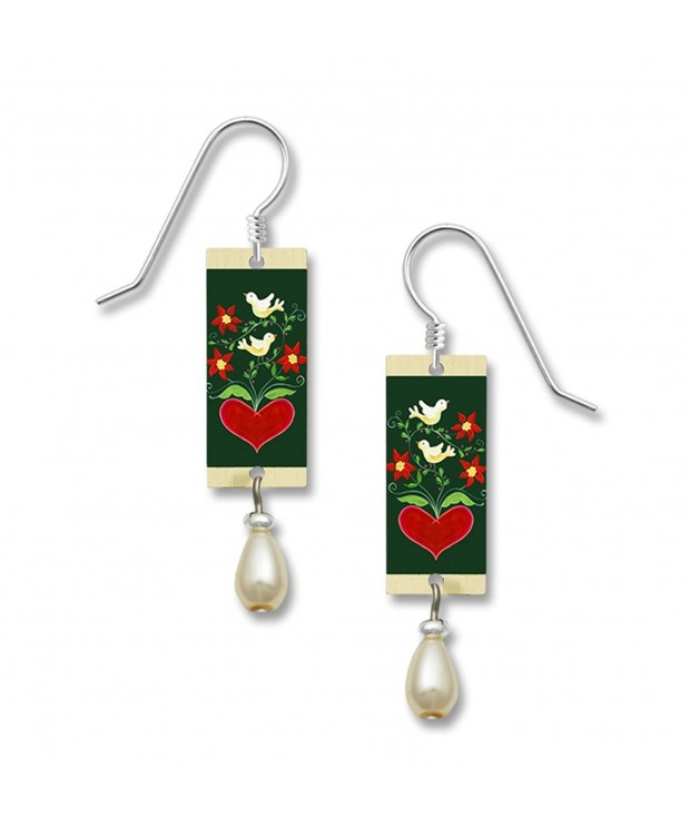 Lightweight Lovebird Dangle Earrings 4006