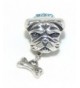 Pro Jewelry Sterling Bulldog Dangling