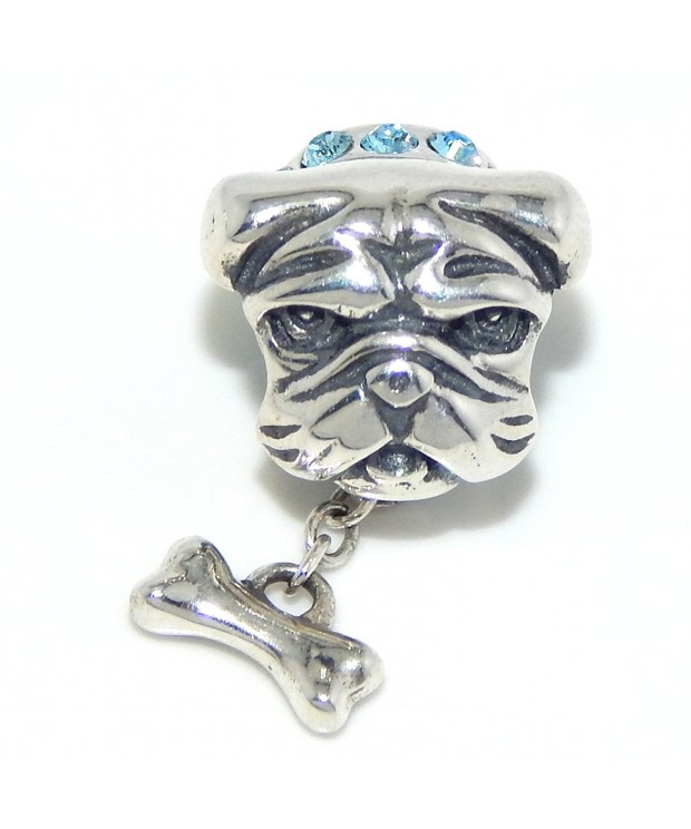 Pro Jewelry Sterling Bulldog Dangling