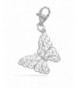 Sterling Silver Filigree Butterfly Lobster