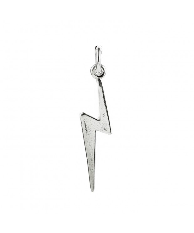 Sterling Silver Lightning Bolt Charm