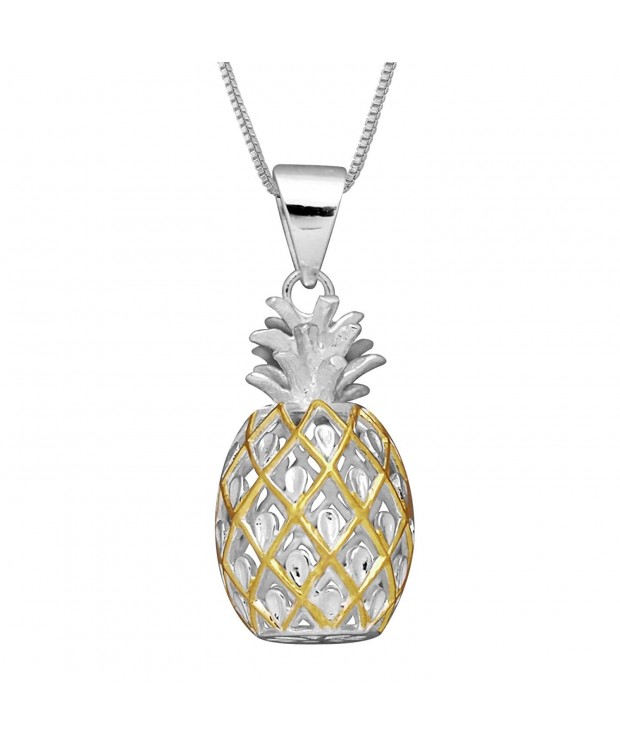 Sterling Silver Pineapple Necklace Extender