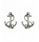 Stainless Steel Nautical Anchor Earrings