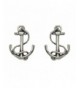 Stainless Steel Nautical Anchor Earrings