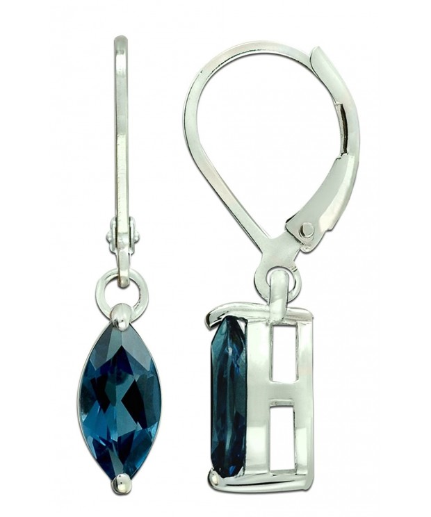 Sterling Earrings GENUINE RHODIUM PLATED DANGLING