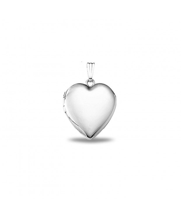 Solid Sterling Silver Heart Locket