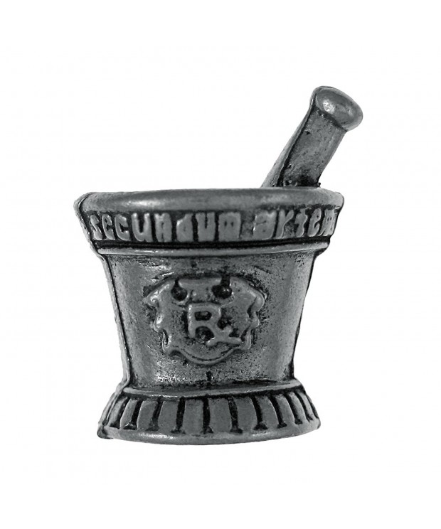 Mortar Pestle Lapel Pin Count