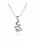 Freshwater Cultured Crystal Pendant Necklace