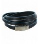 Poulettes Jewels Leather Bracelet Stainless