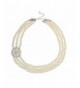 Lux Accessories imitation Statement Necklace