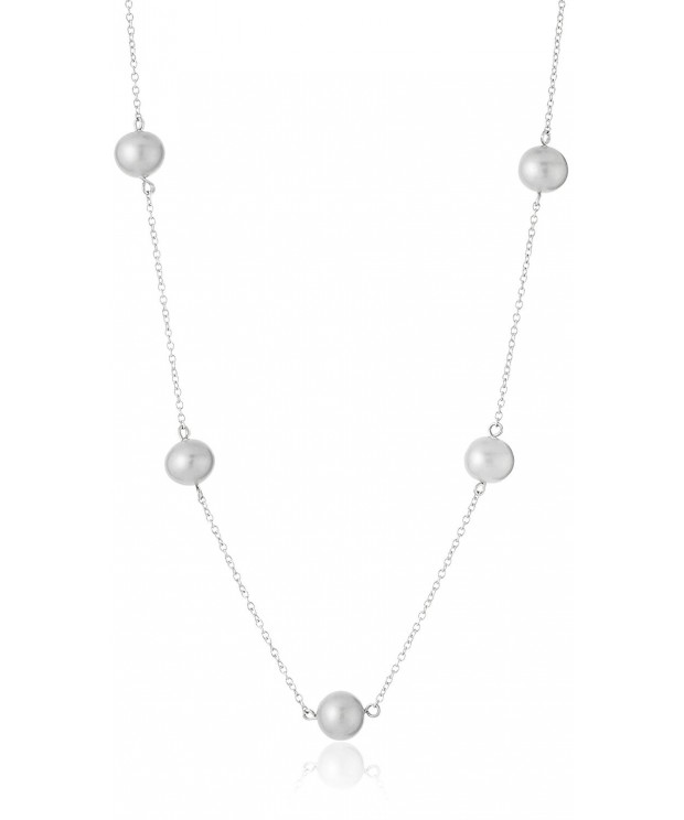 Bella Pearl Freshwater Chain Necklace