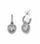 Zoe Sterling Silver Zirconia Earrings