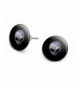 Alien Novelty Silver Plated Earrings