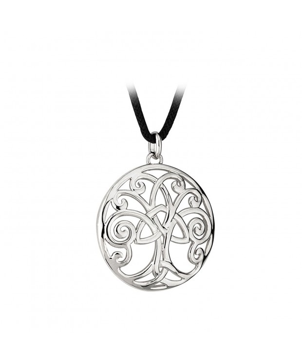 Solvar Necklace Rhodium Plated Irish