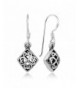 Sterling Silver Puffed Heart Shaped Earrings