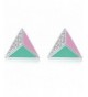 Helen Lete Triangle Sterling Earrings