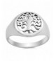 Filigree Tree Cutout Sterling Silver