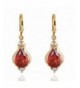 YAZILIND Elegant Teardrop Zirconia Earrings