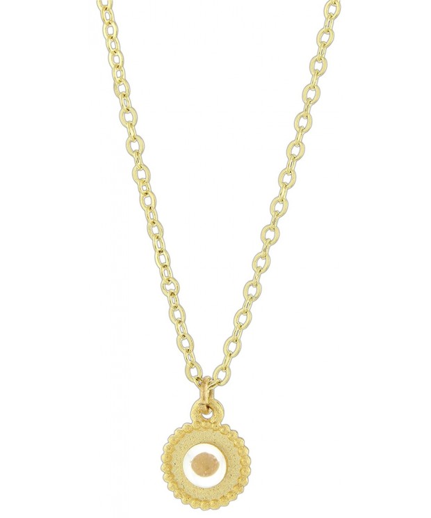 Bob Siemon Gold Plated Mustard Necklace