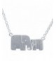 NOVICA Sterling Handmade Elephant Necklace