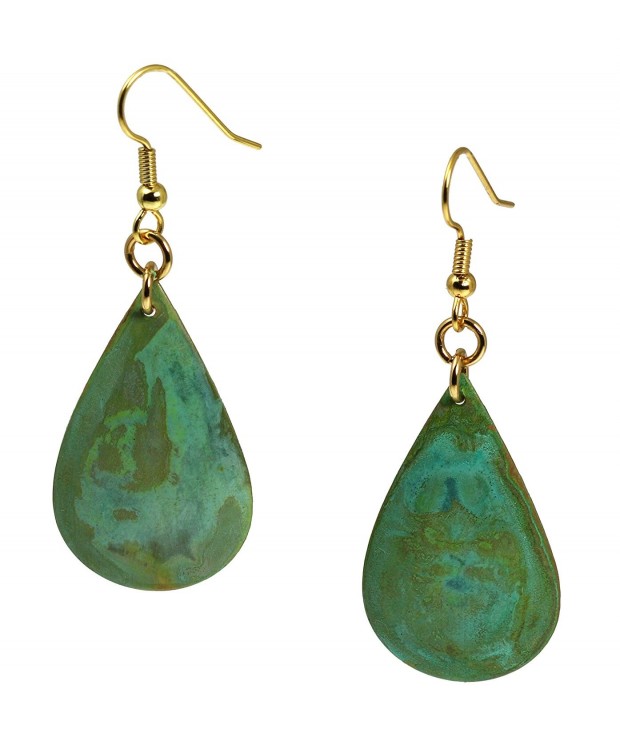 Patinated Earrings John Brana Jewelry