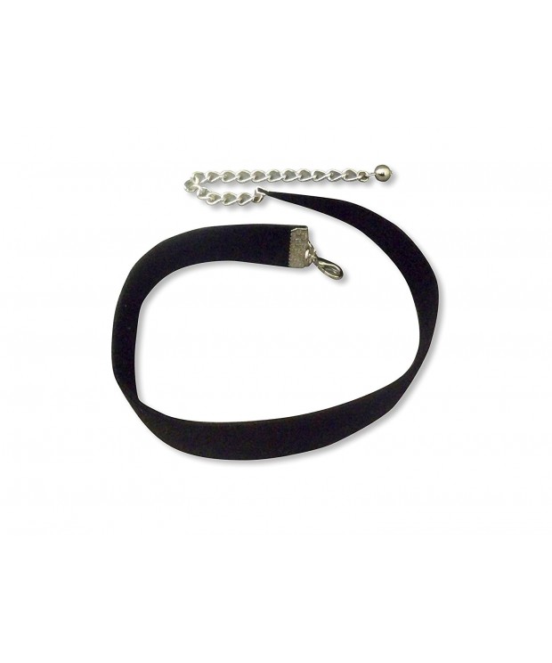 Velvet Choker Adjustable Inches Length