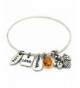 Symbology Bumble Bangle Bracelet Silver