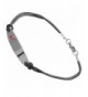 Medical Stainless Leather Bracelet Engravable