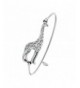 SENFAI Silver Jewelry Giraffe Bracelet