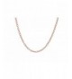Rose Gold Silver Textured Chain