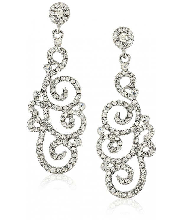 Wedding Crystal Rhinestone Vintage Earrings