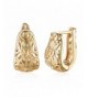 Plated Filigree Earrings Womens Hollowed out