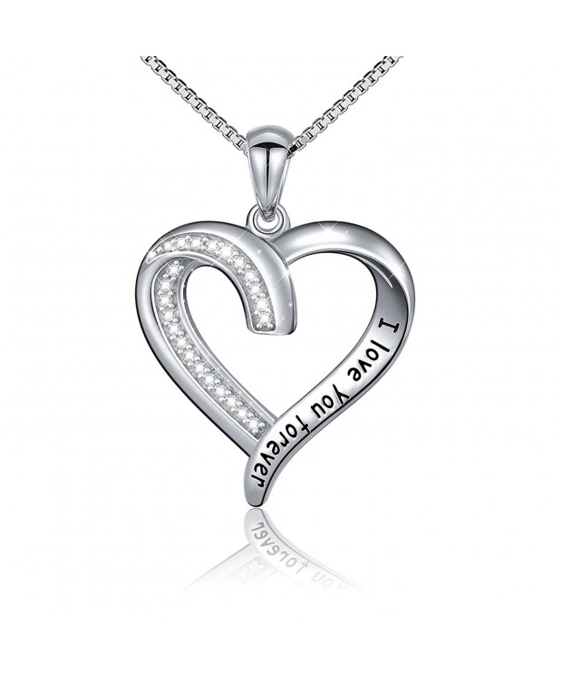 Sterling Silver Forever Pendant Necklace