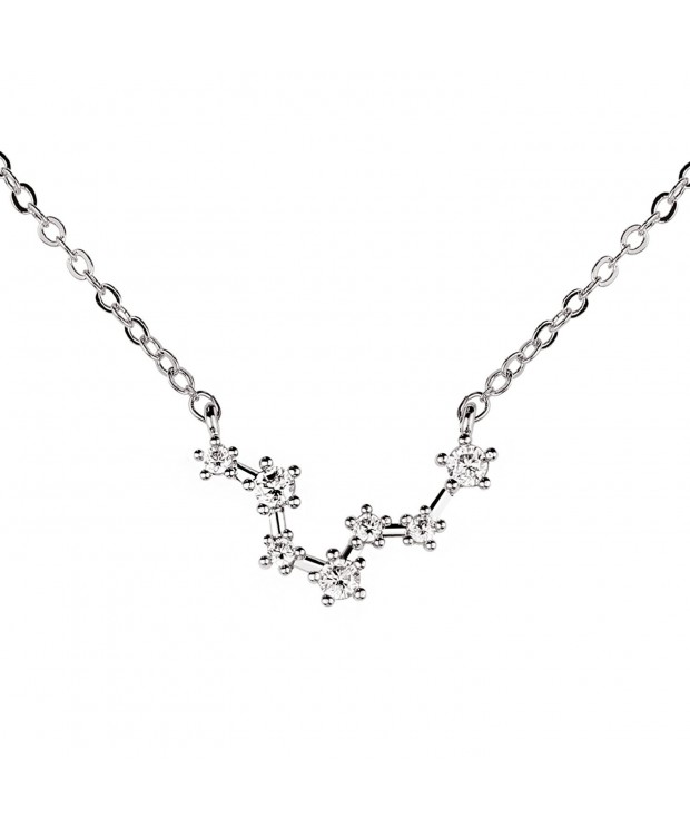 Crystal Necklace Constellation Birthday Sorority