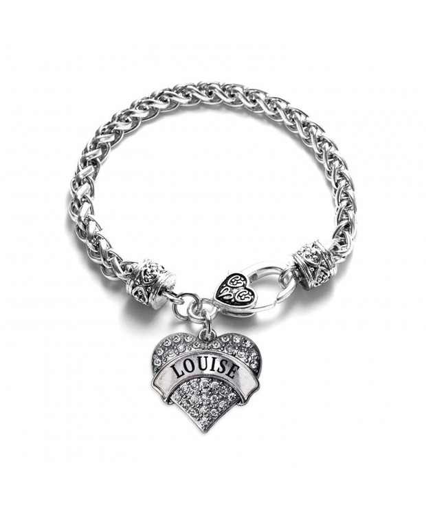 Louise Bracelet Silver Lobster Crystal